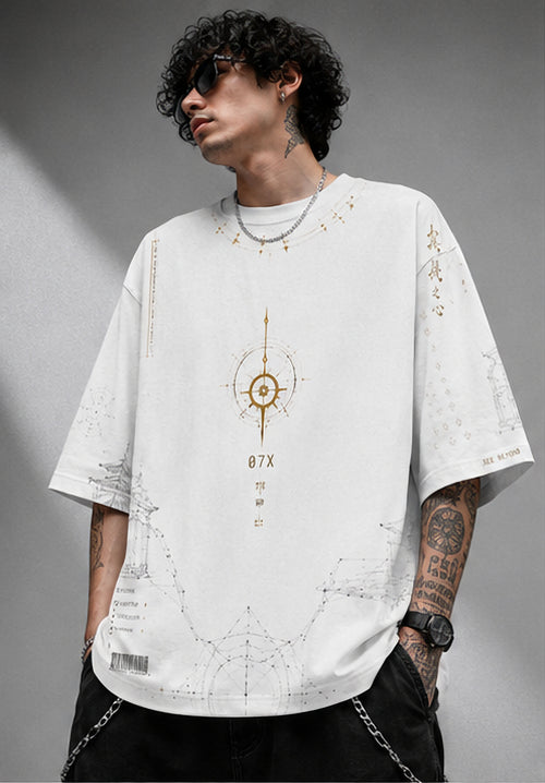 Bio-Mechanical Monk Oversized Tee