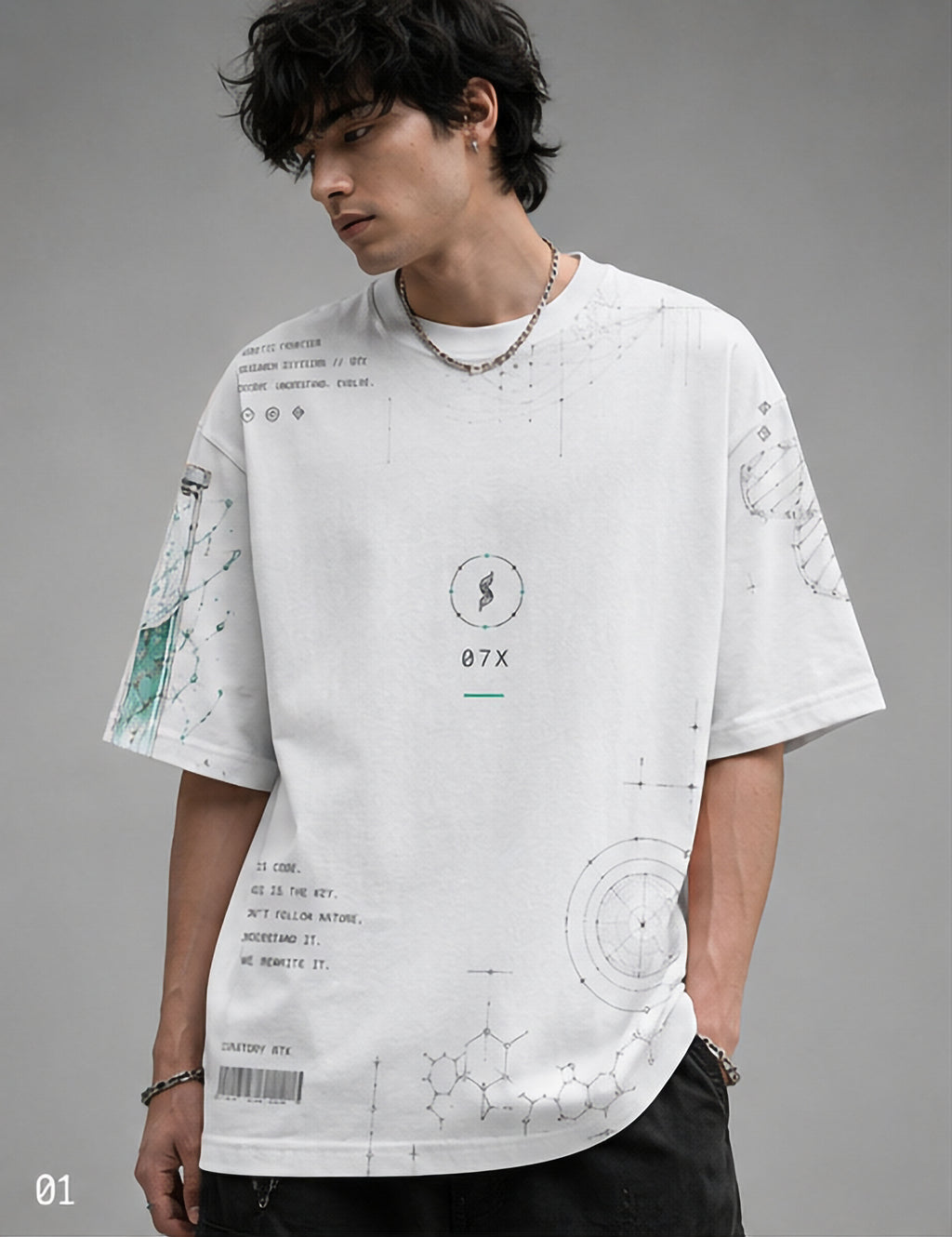 Genetic Alchemist Oversized Tee