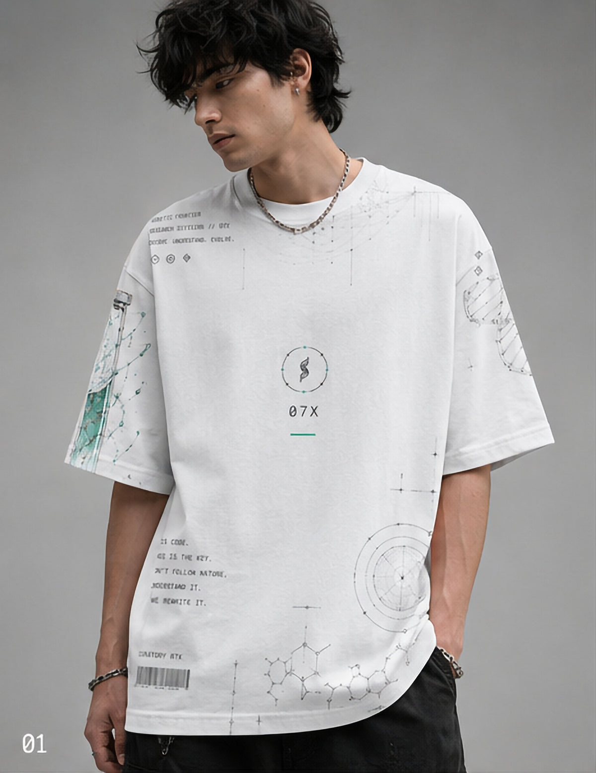Genetic Alchemist Oversized Tee