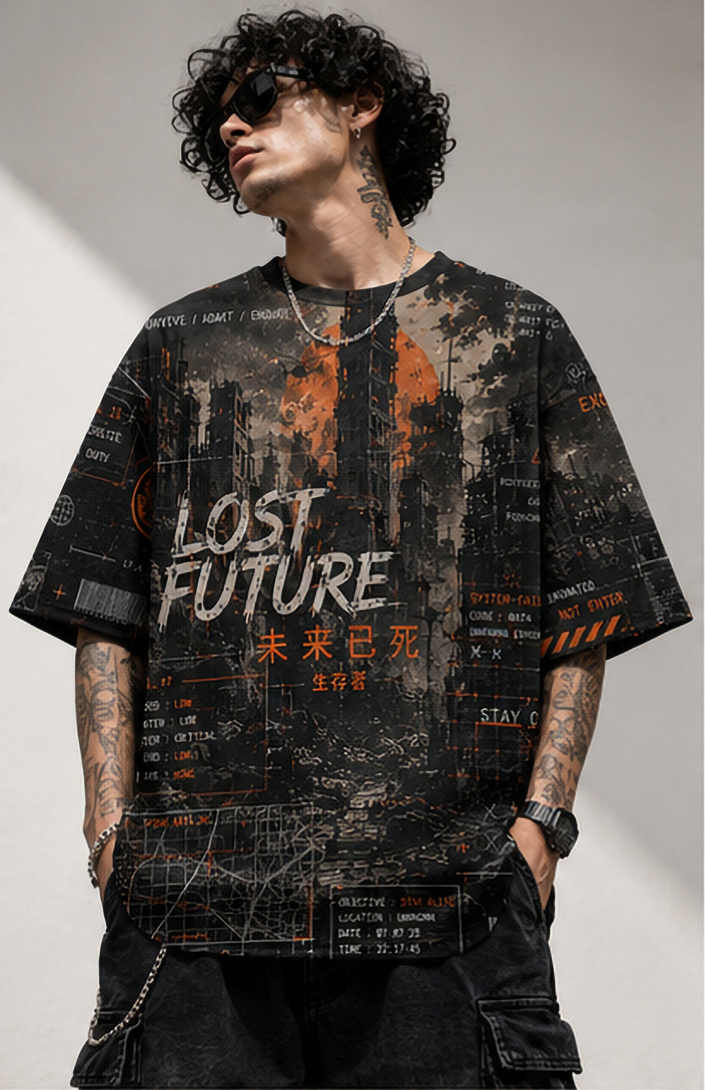 Lost Future Oversized Tee