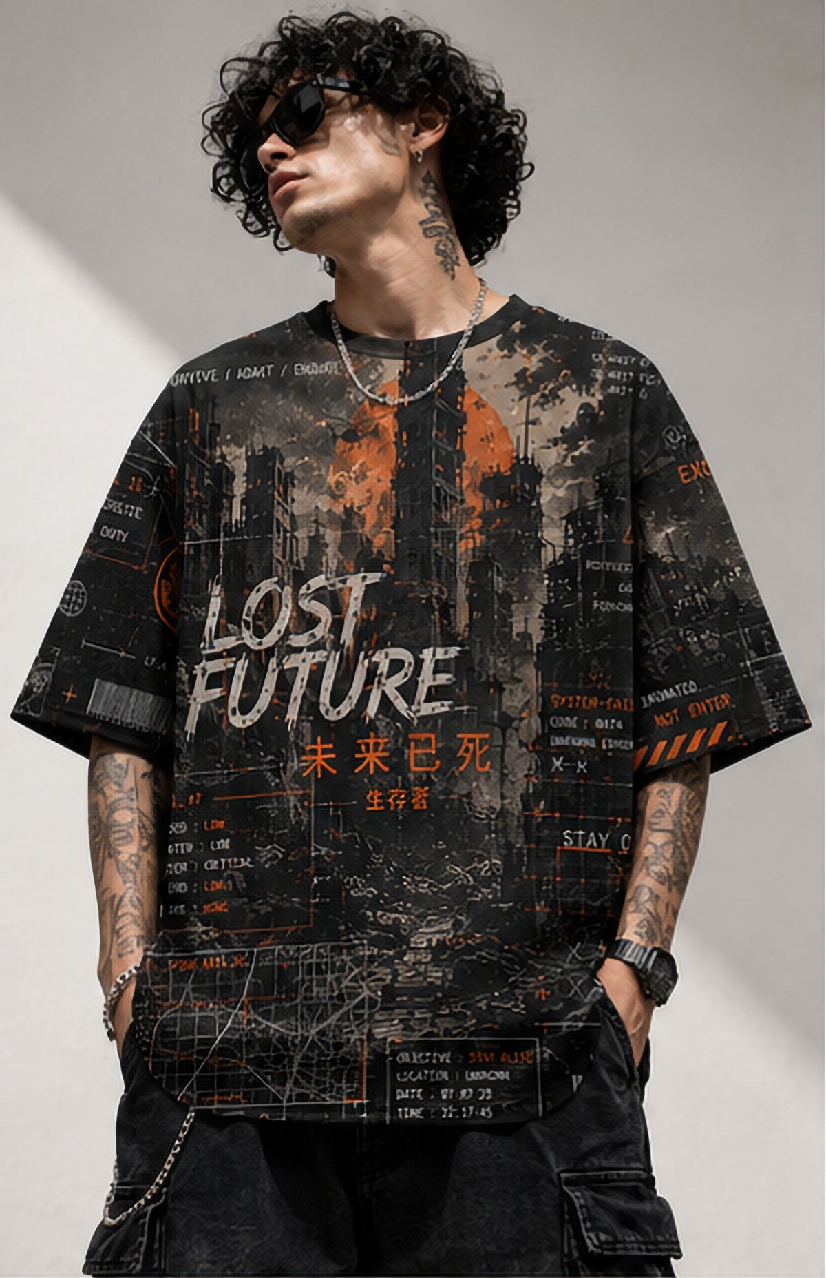 Lost Future Oversized Tee