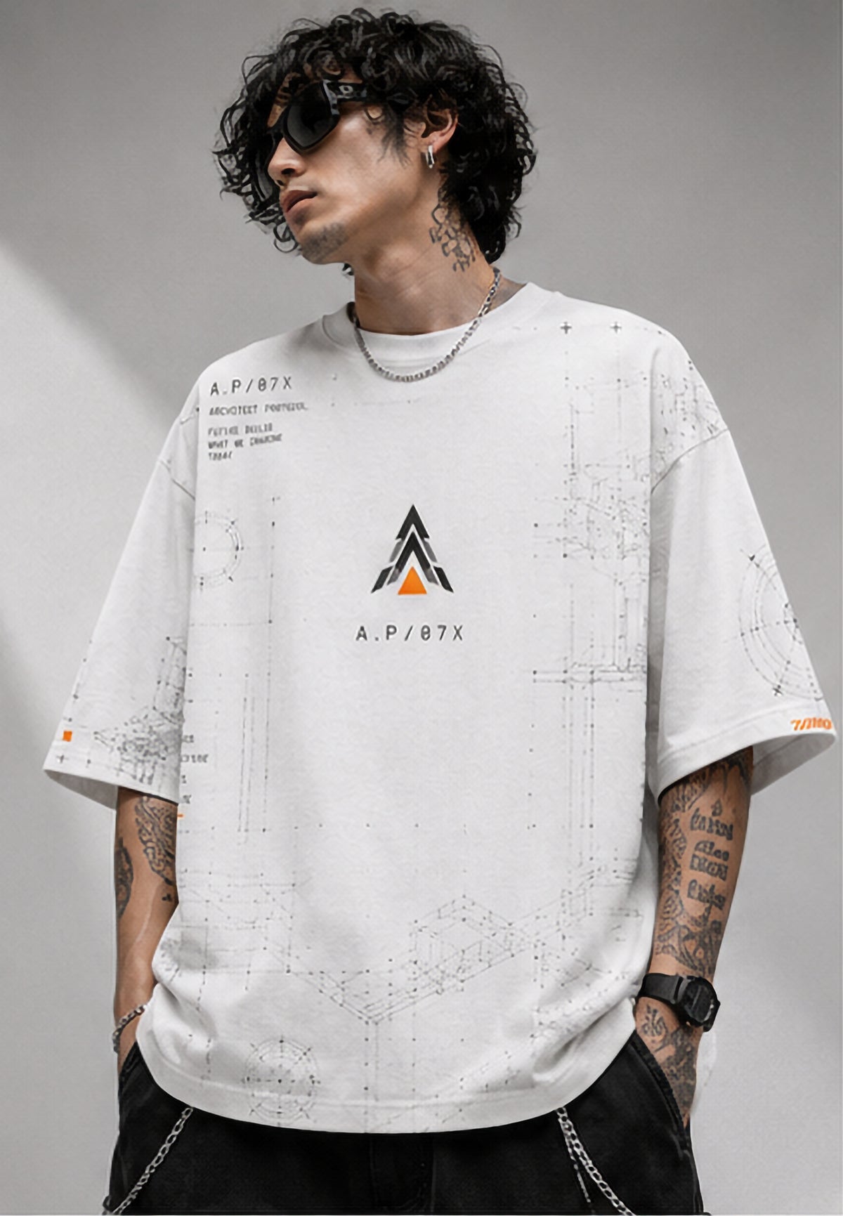 Shadow Architect Oversized Tee