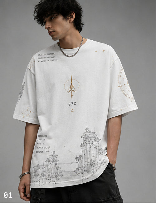Astral Guardian Oversized Tee