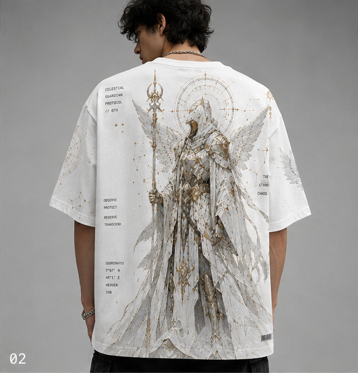 Astral Guardian Oversized Tee