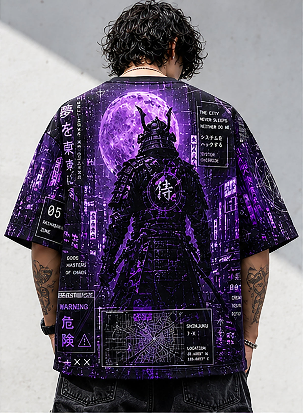 Tokyo Nightfall Oversized Tee