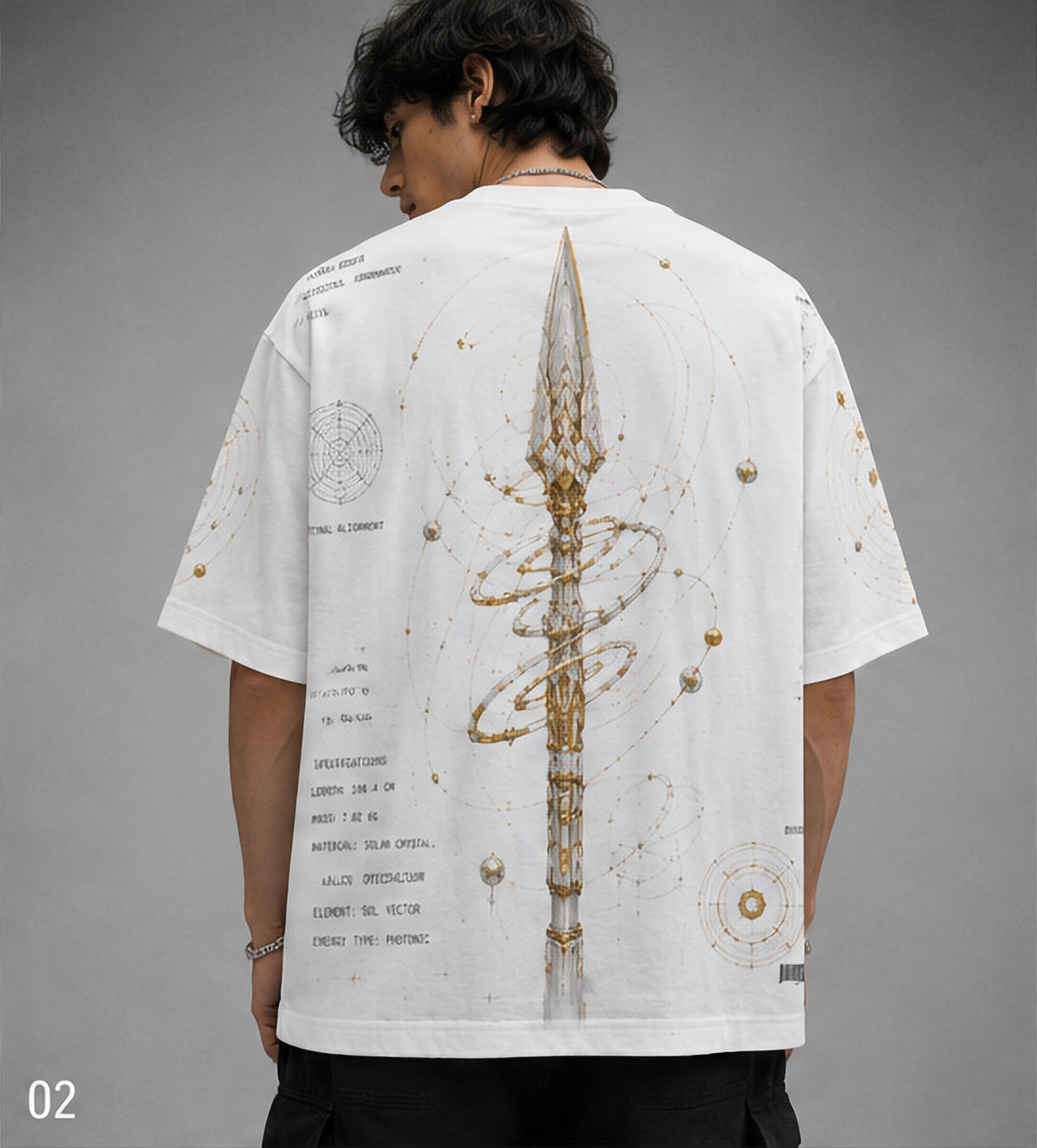Solar Spear Oversized Tee