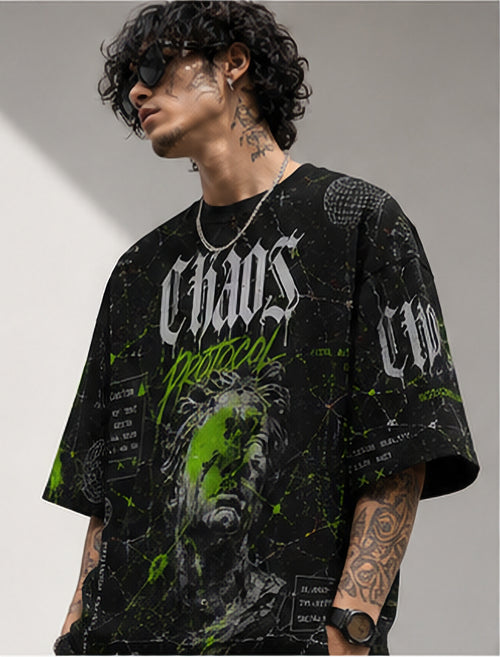 Chaos Protocol Oversized Tee