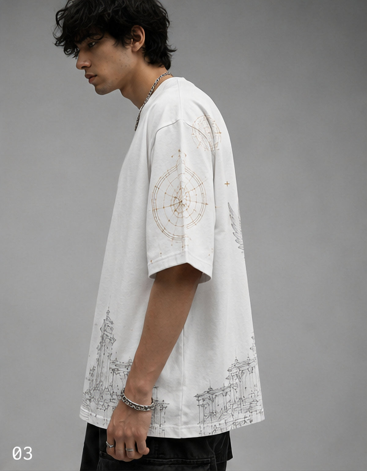 Astral Guardian Oversized Tee