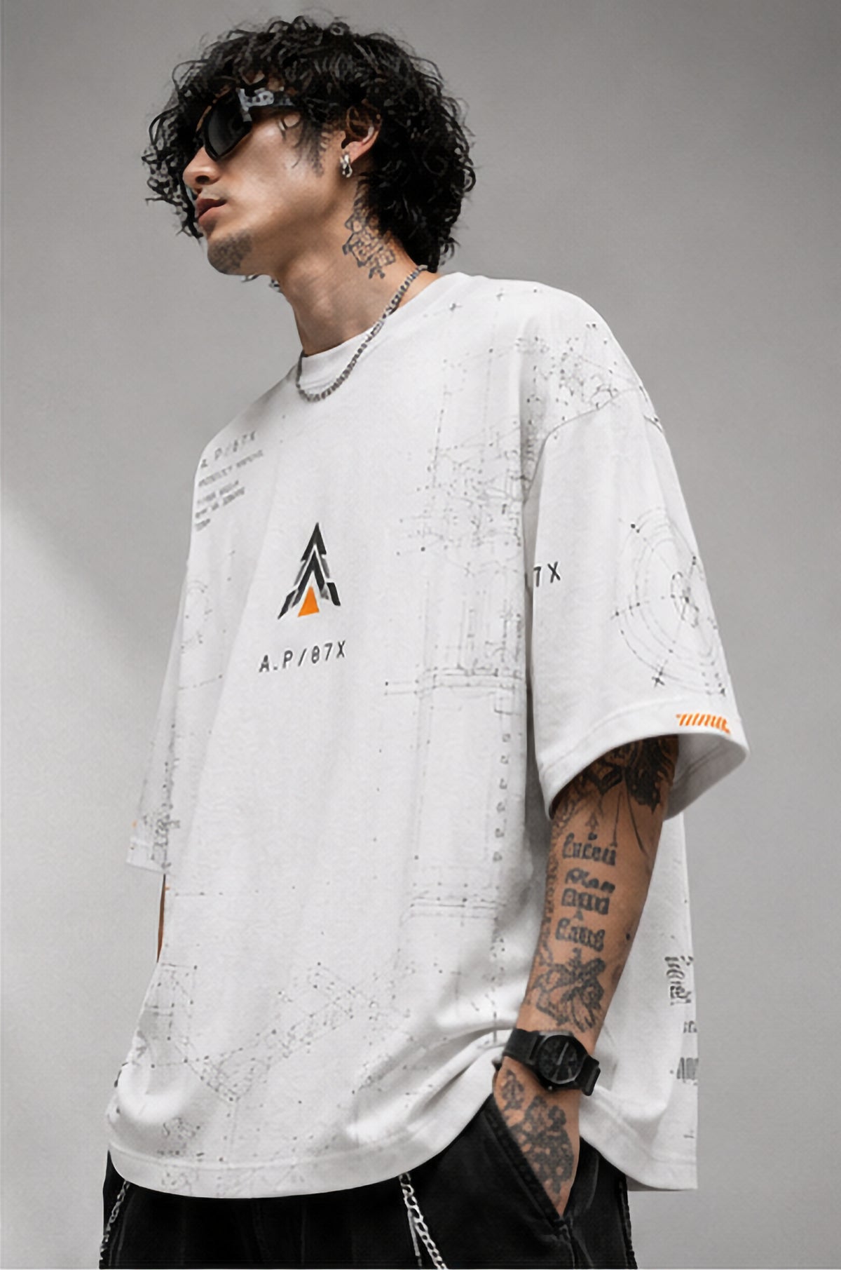 Shadow Architect Oversized Tee