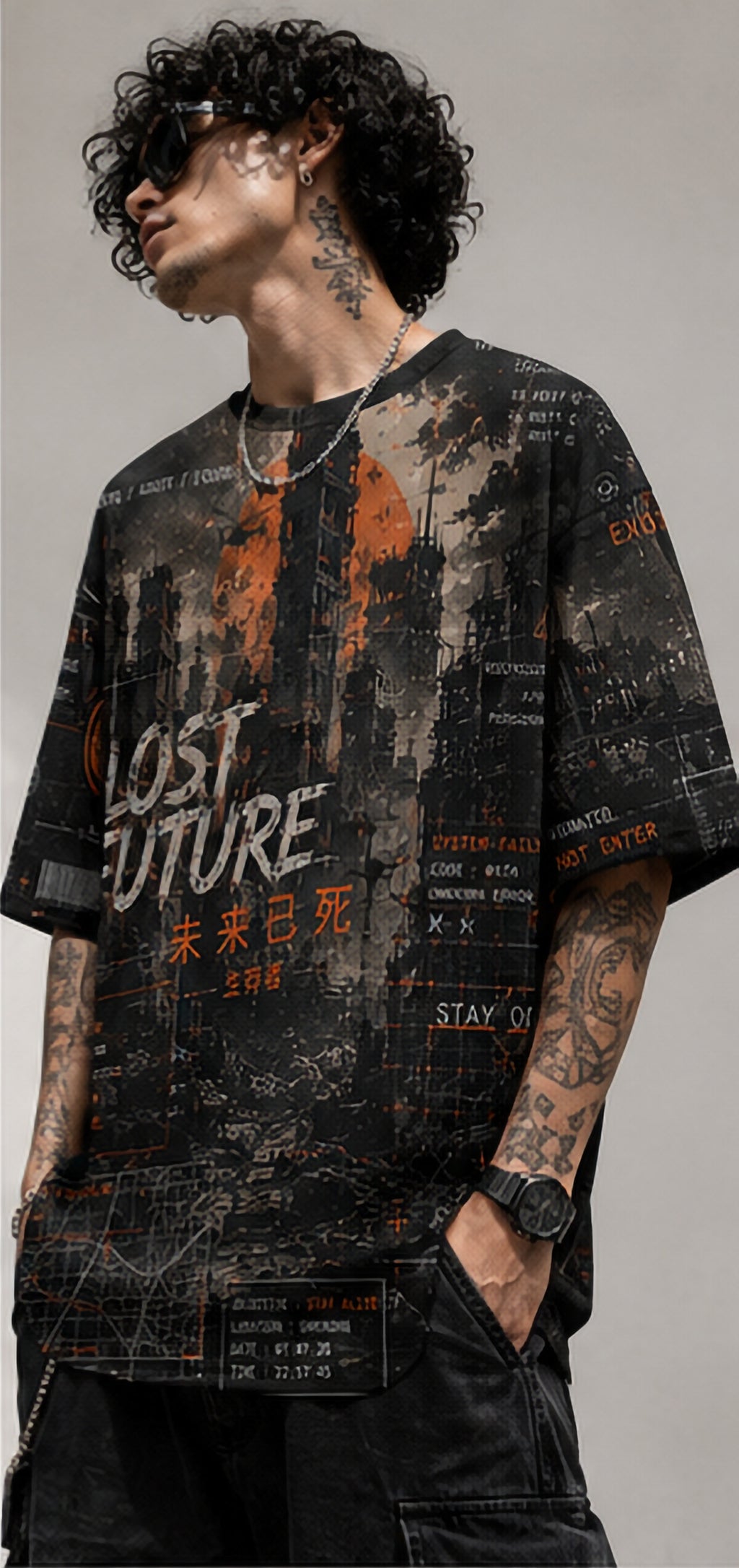 Lost Future Oversized Tee