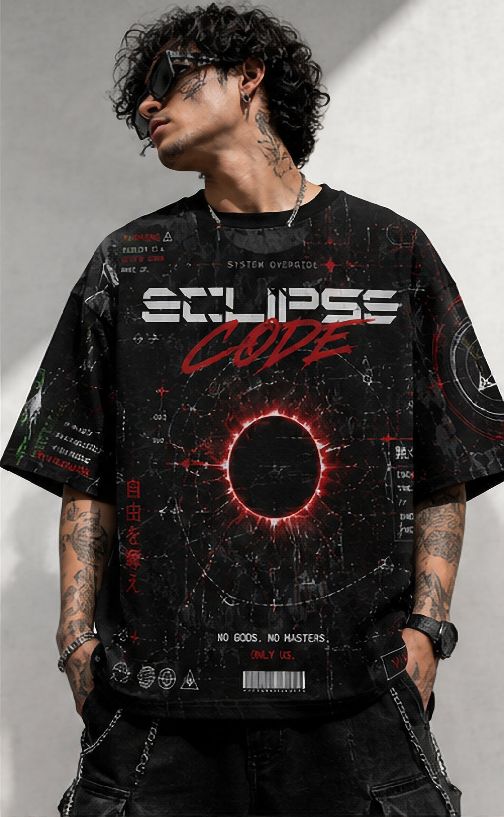 Eclipse Code Oversized Tee