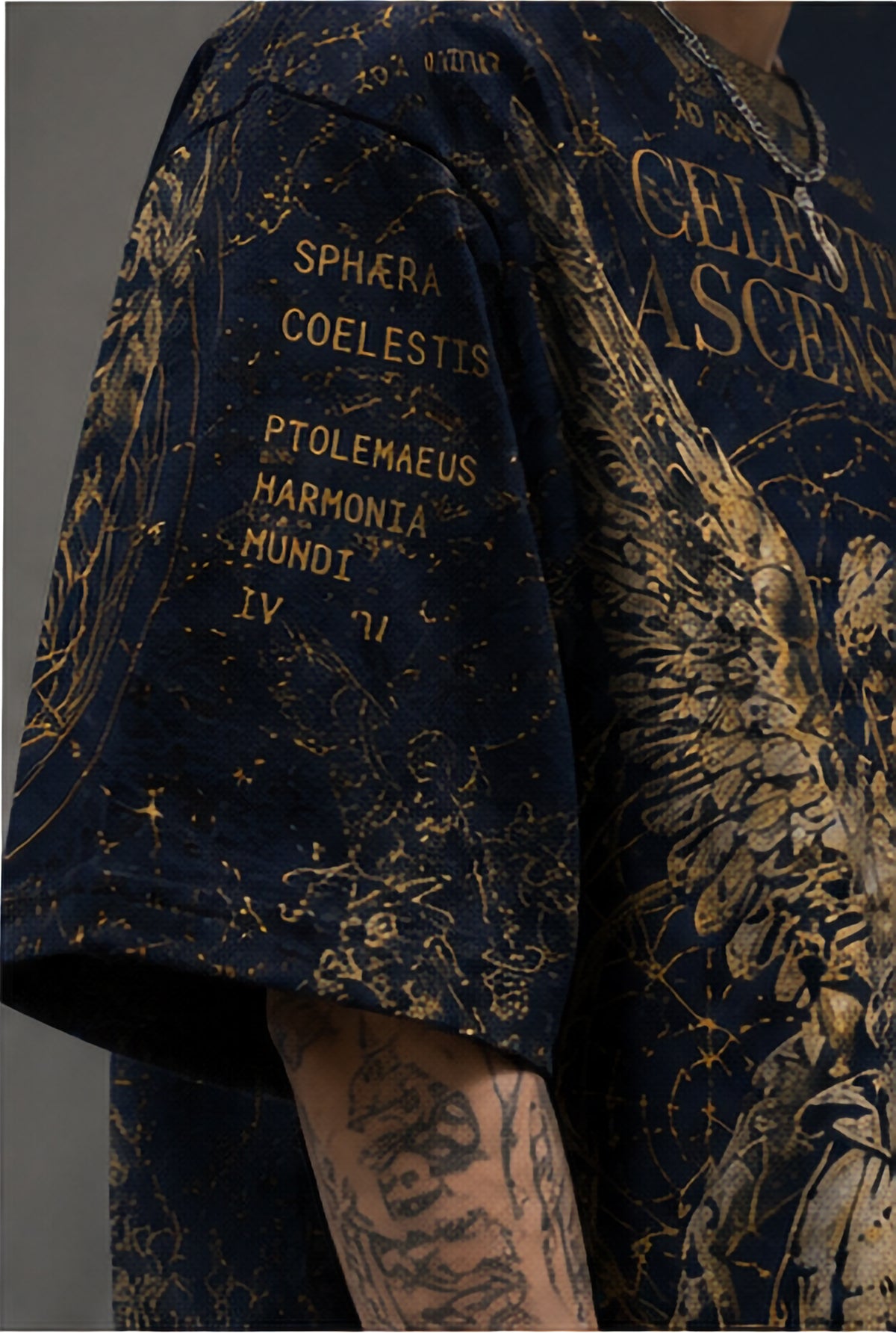 Celestial Ascension Oversized Tee