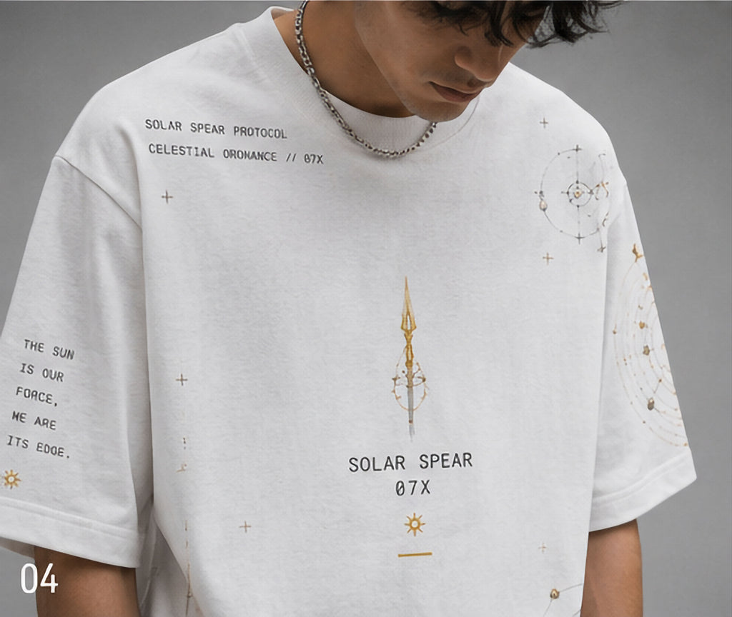 Solar Spear Oversized Tee