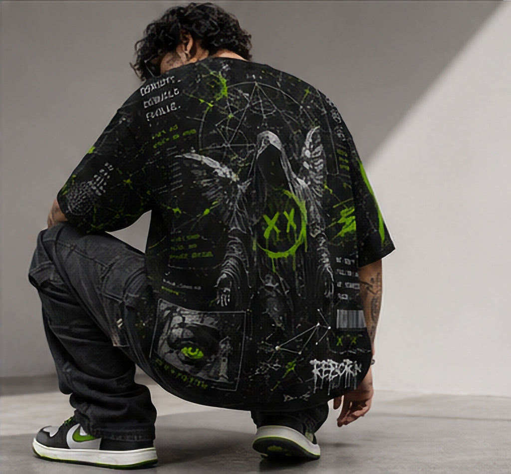 Chaos Protocol Oversized Tee