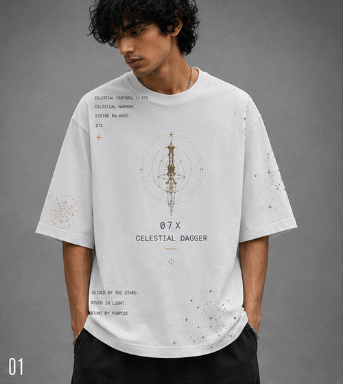 Celestial Dagger Oversized Tee
