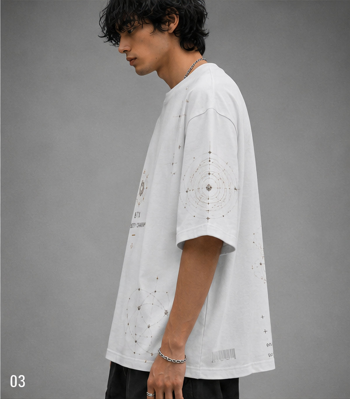Infinity Chakram Oversized Tee