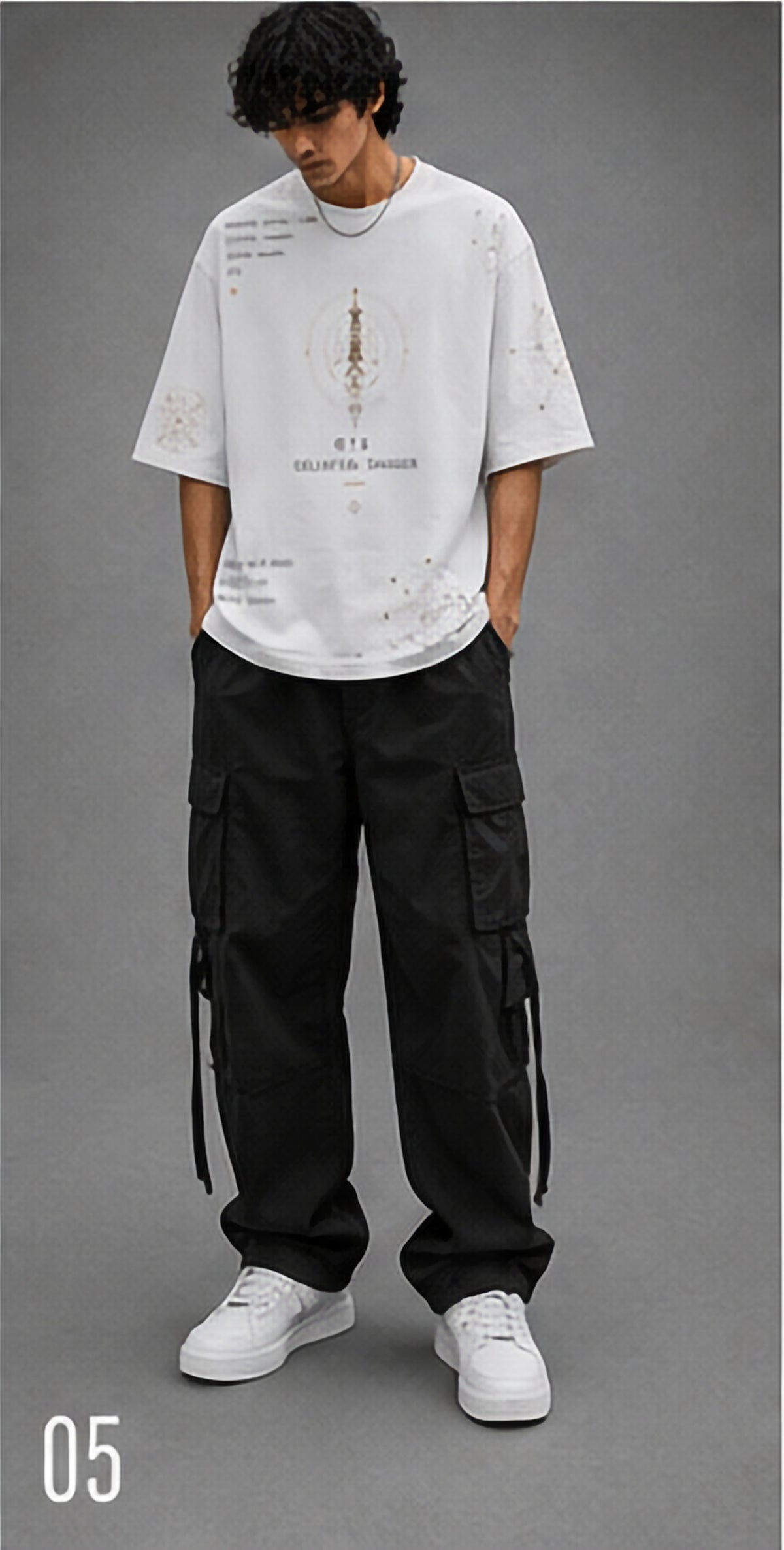 Celestial Dagger Oversized Tee