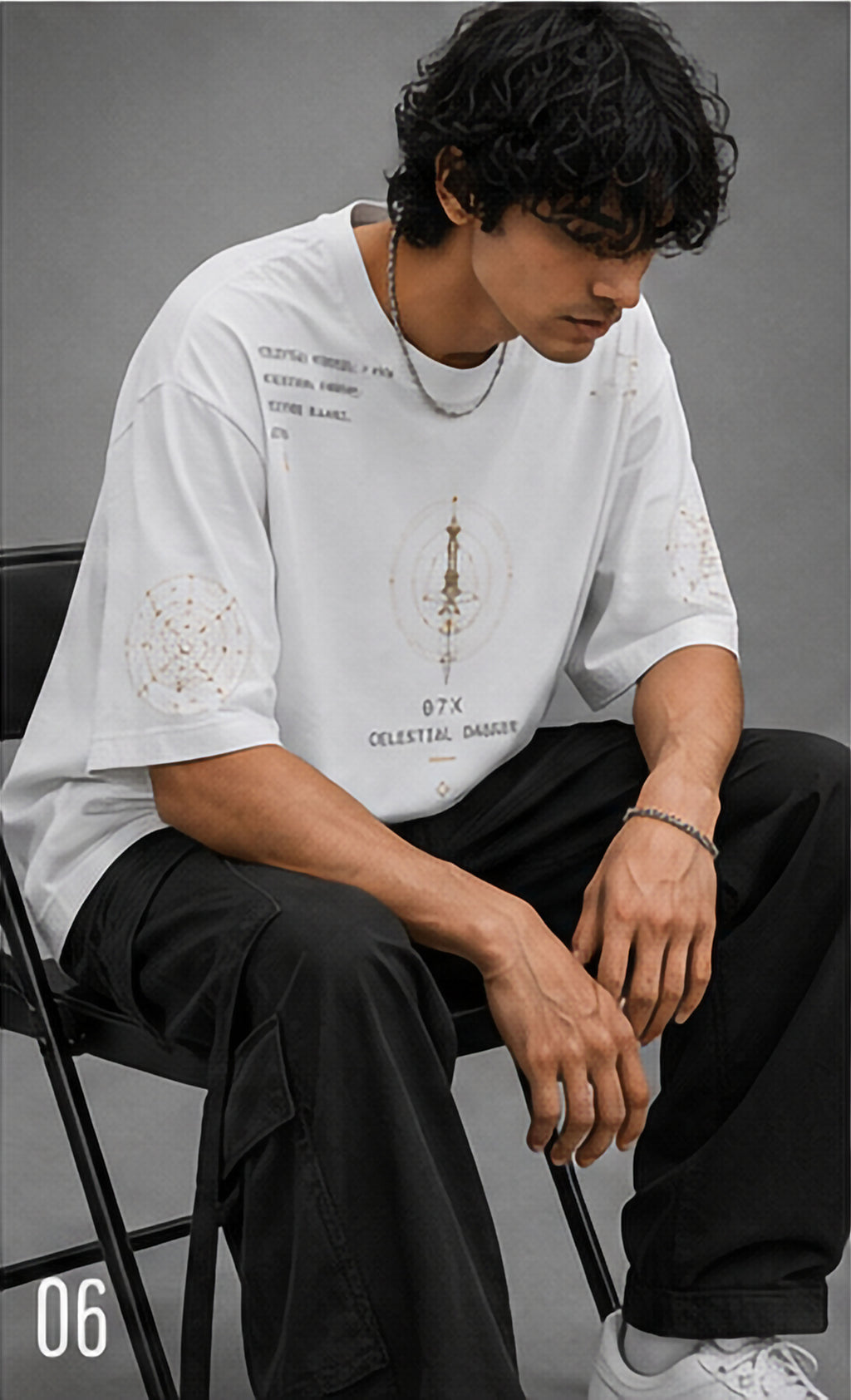 Celestial Dagger Oversized Tee