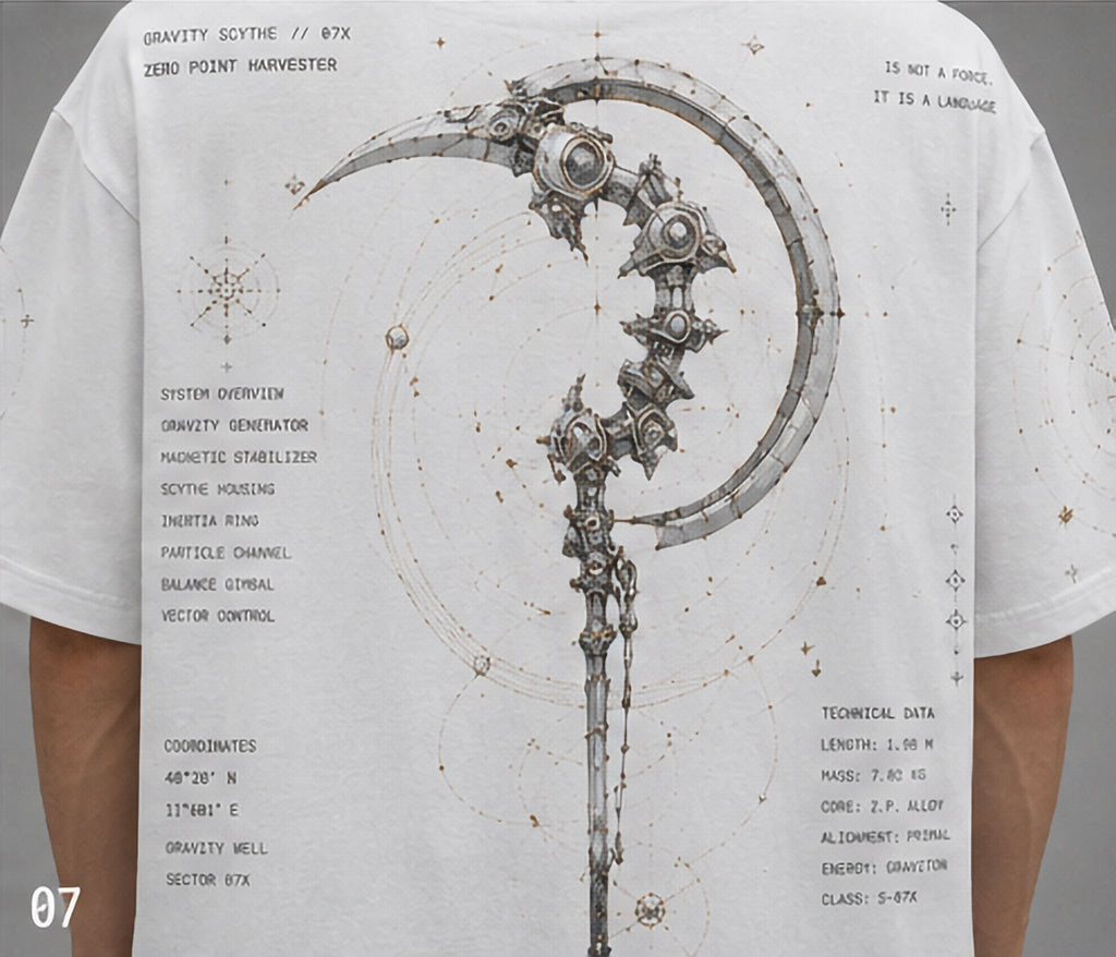 Gravity Scythe Oversized Tee
