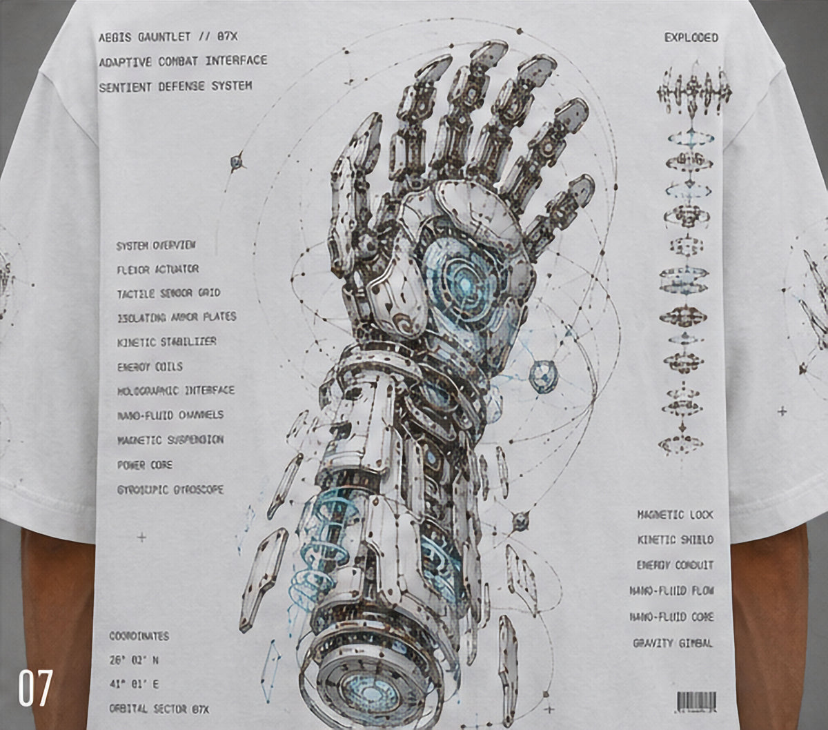 Orbital Gauntlet Oversized Tee