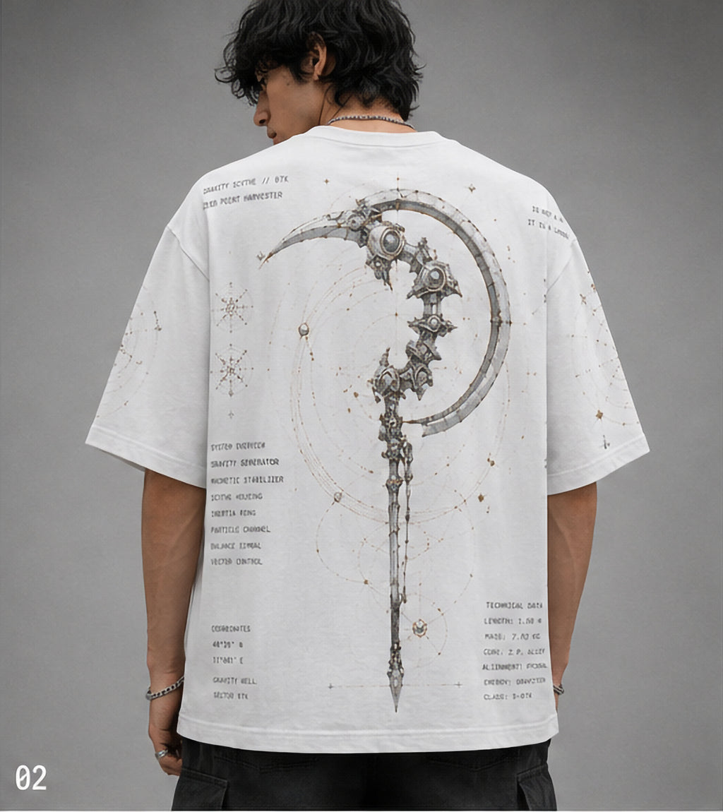 Gravity Scythe Oversized Tee