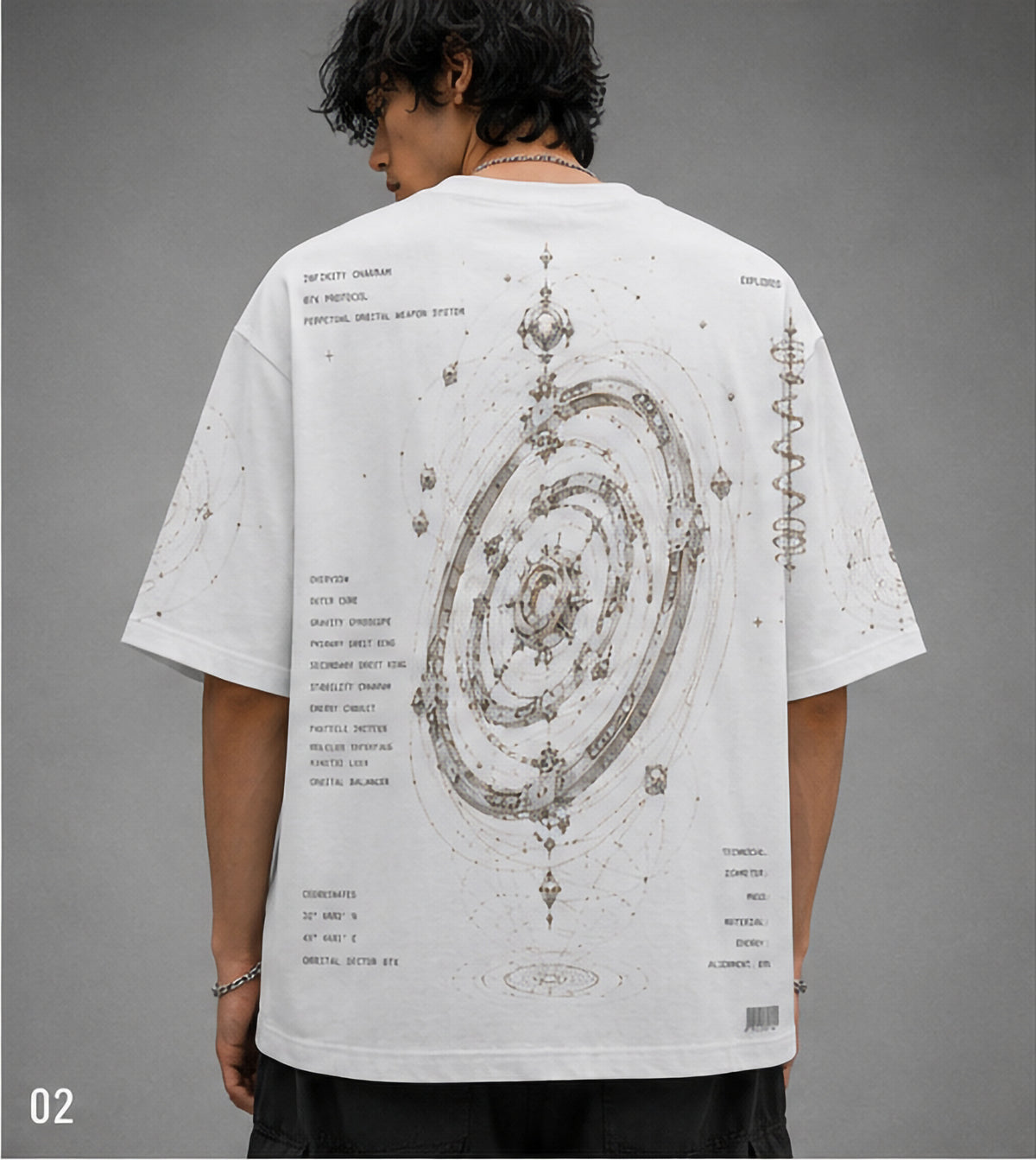 Infinity Chakram Oversized Tee