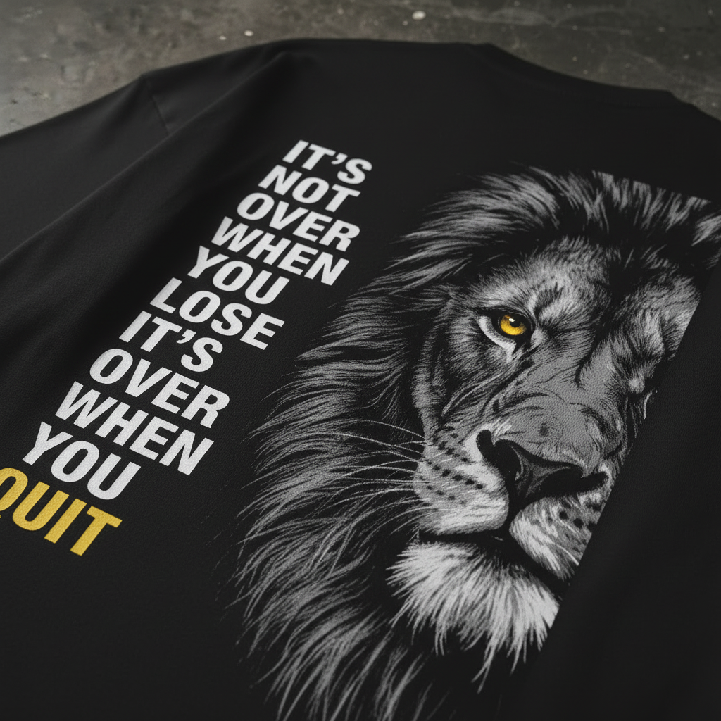 Half Lion Face