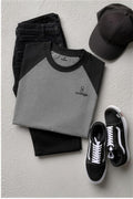 Plain Unisex Oversized Raglan