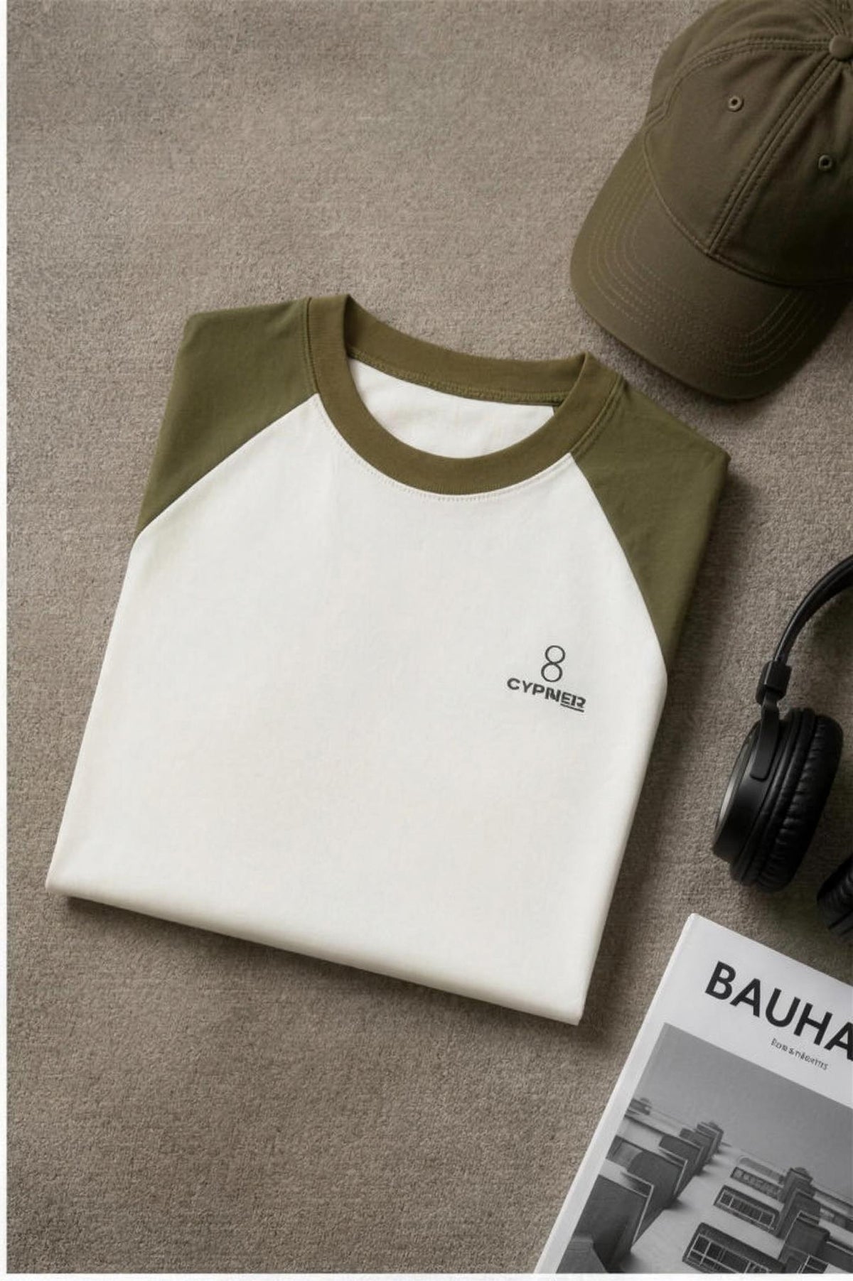 Plain Unisex Oversized Raglan