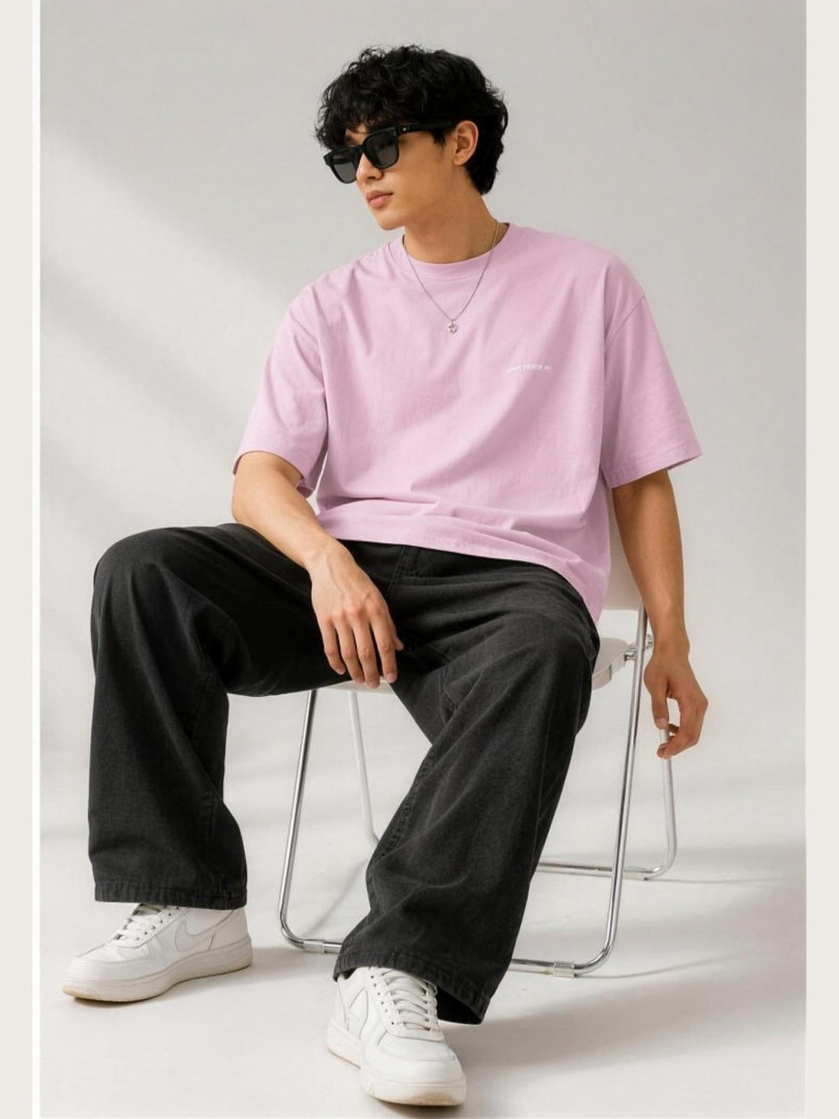 Plain Unisex Oversized Standard T-Shirt