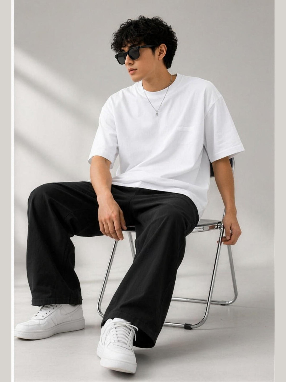Plain Unisex Oversized Standard T-Shirt