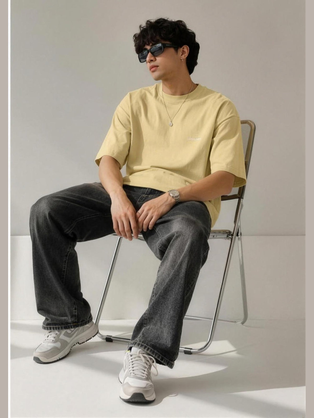 Plain Unisex Oversized Standard T-Shirt