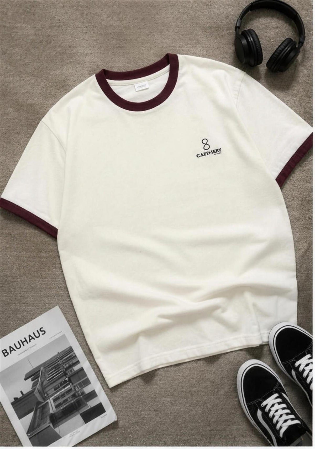 Plain Unisex Ringer T-Shirt
