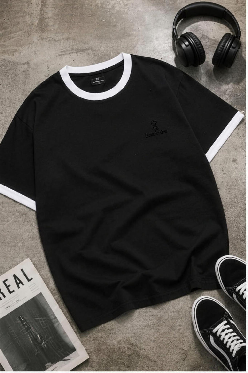 Plain Unisex Ringer T-Shirt