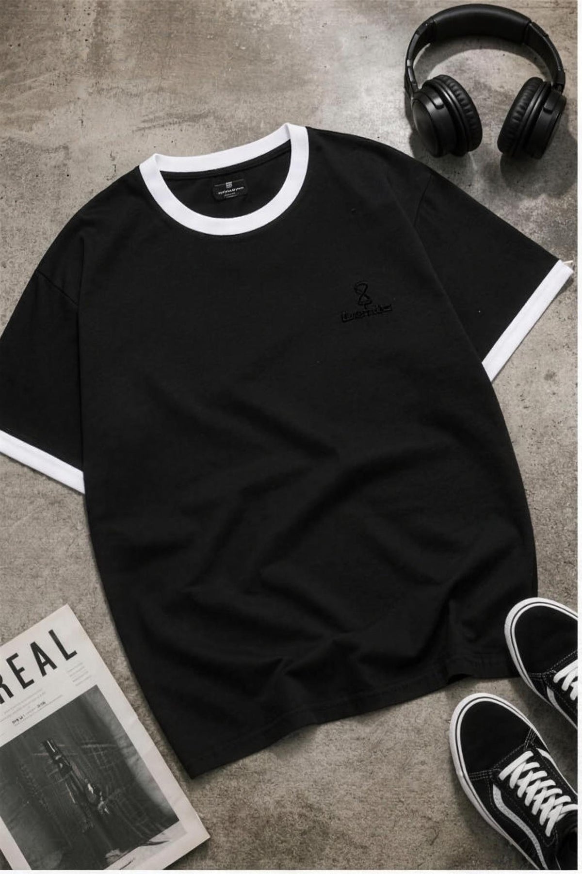 Plain Unisex Ringer T-Shirt
