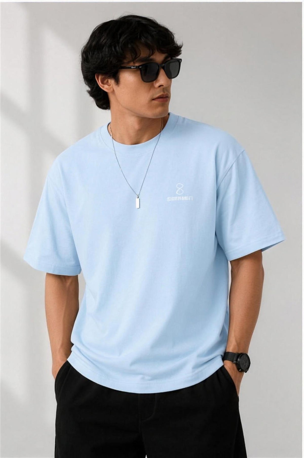 Plain Unisex Stretch T-shirt
