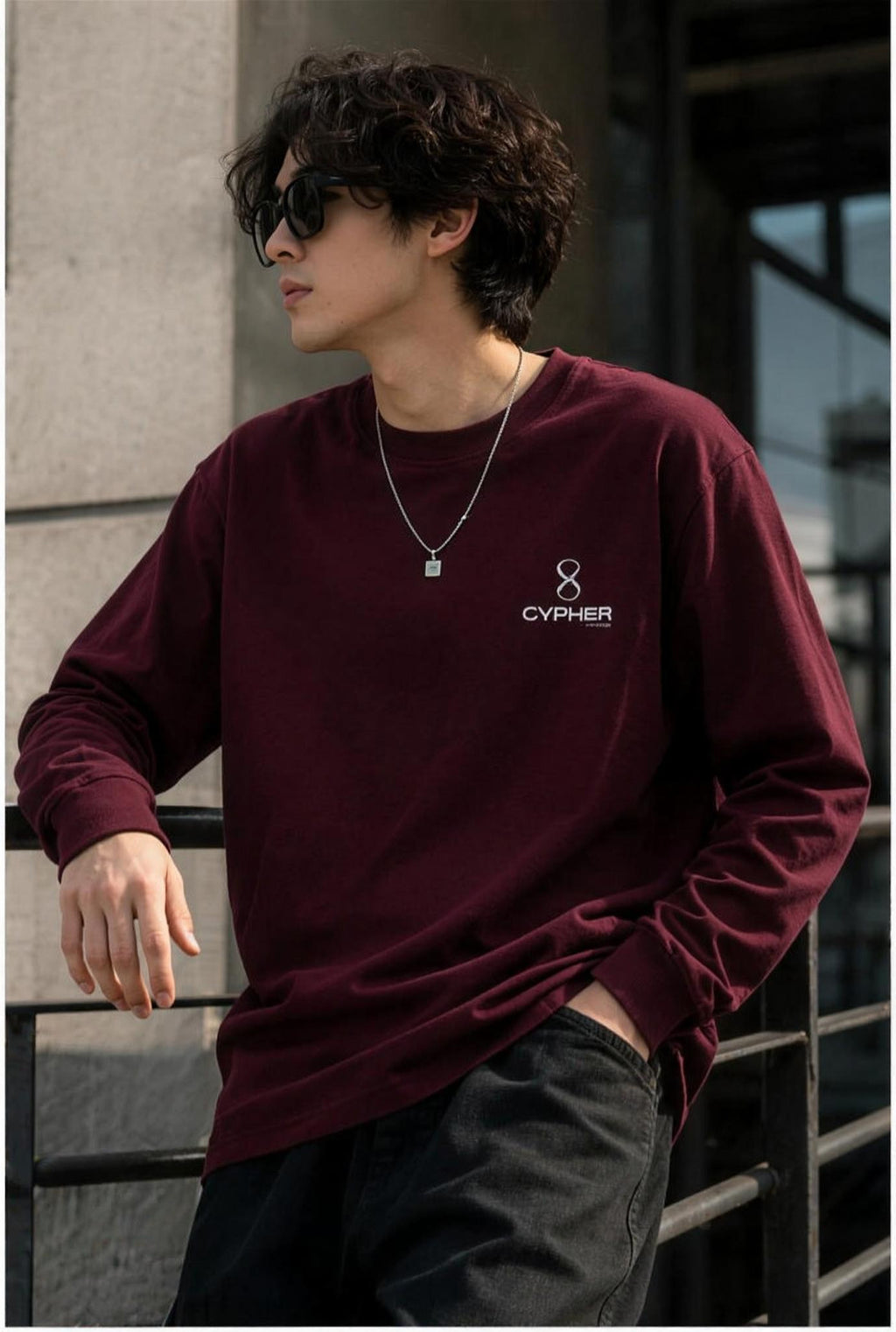 Plain Men's Full Sleeve T-Shirt