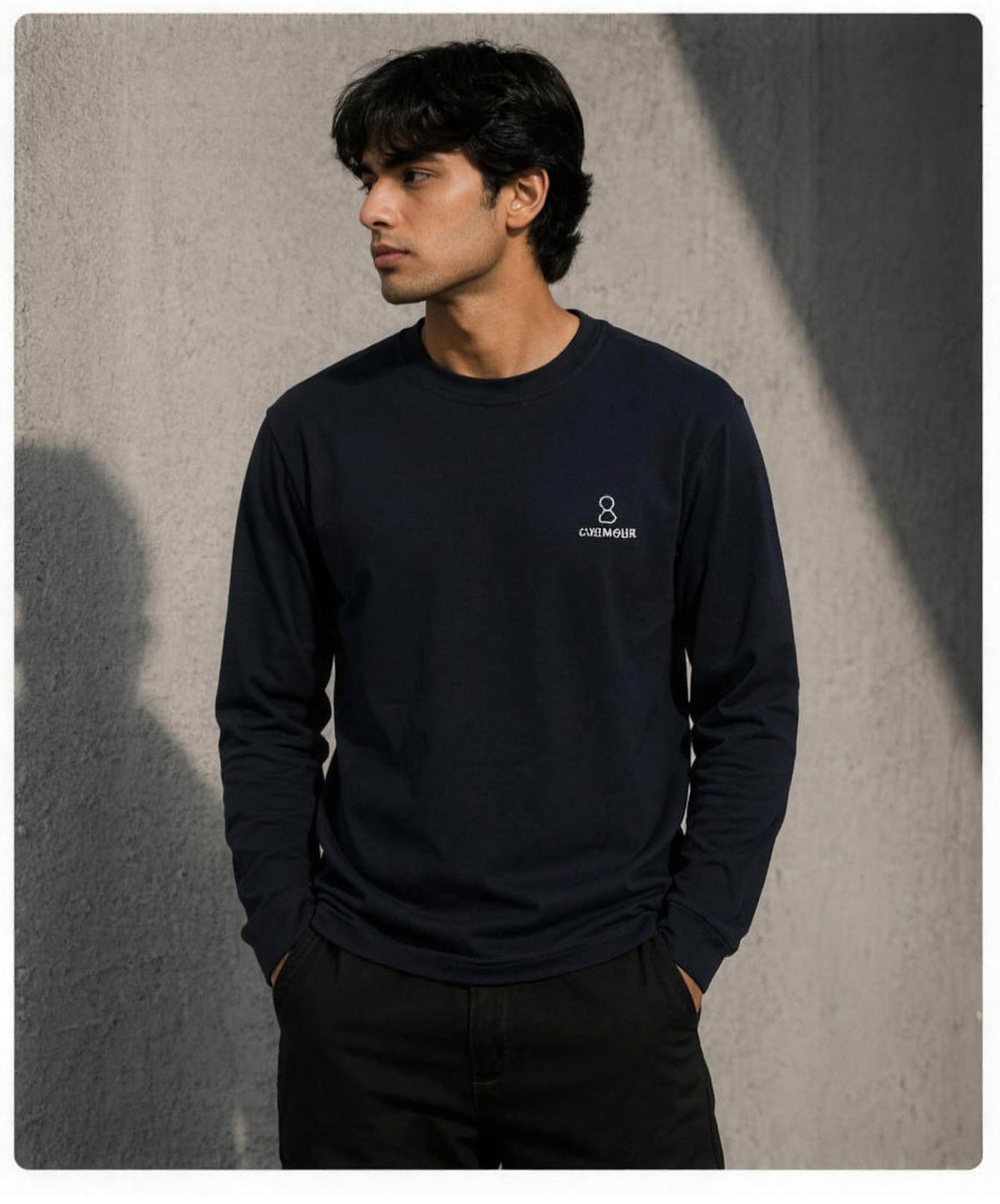 Plain Men's Full Sleeve T-Shirt