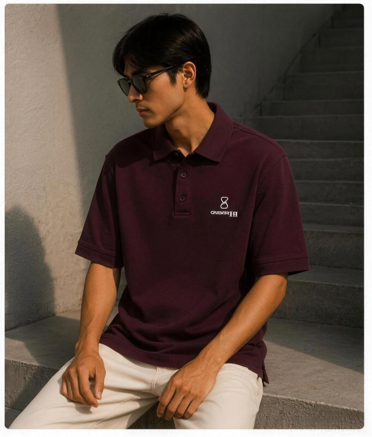 Plain Men's Polo