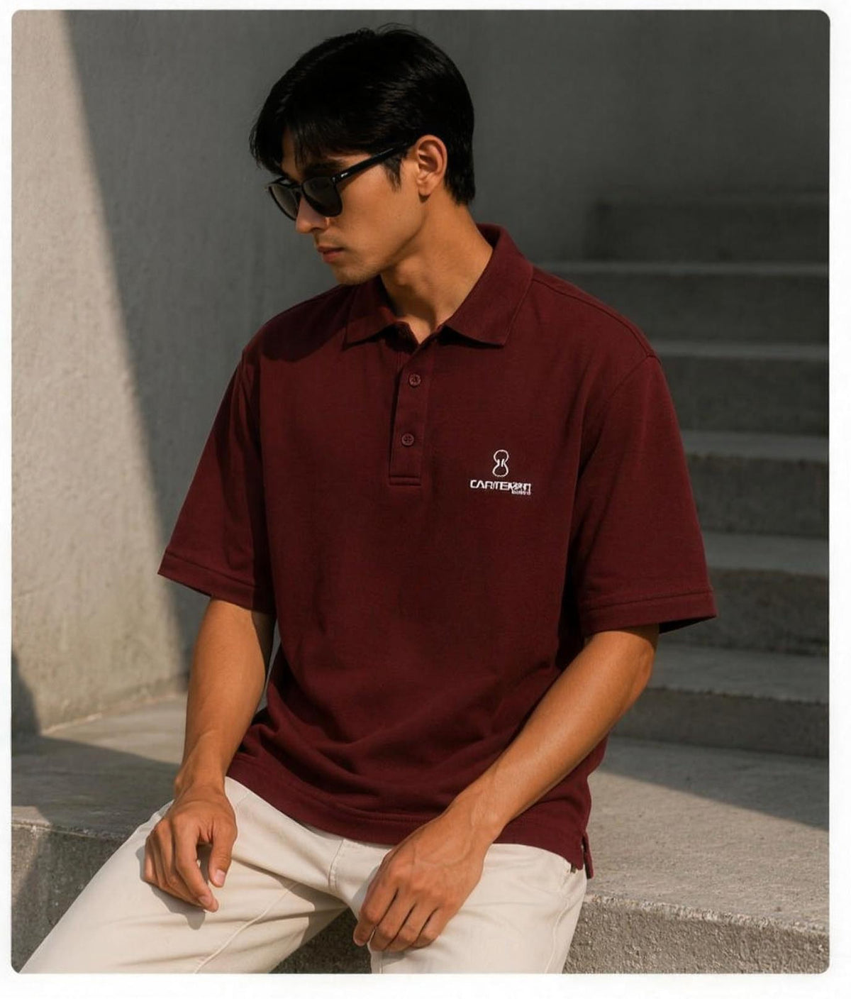 Plain Men's Polo
