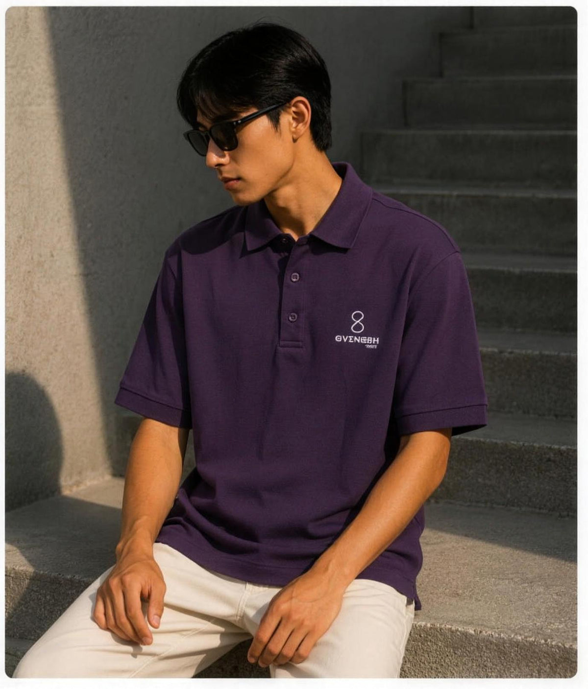 Plain Men's Polo