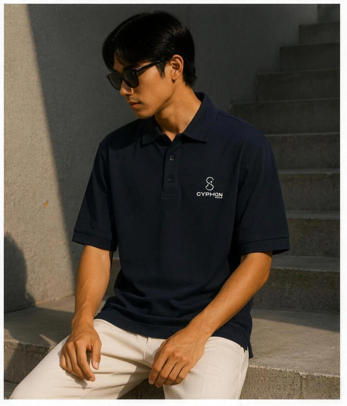 Plain Men's Polo