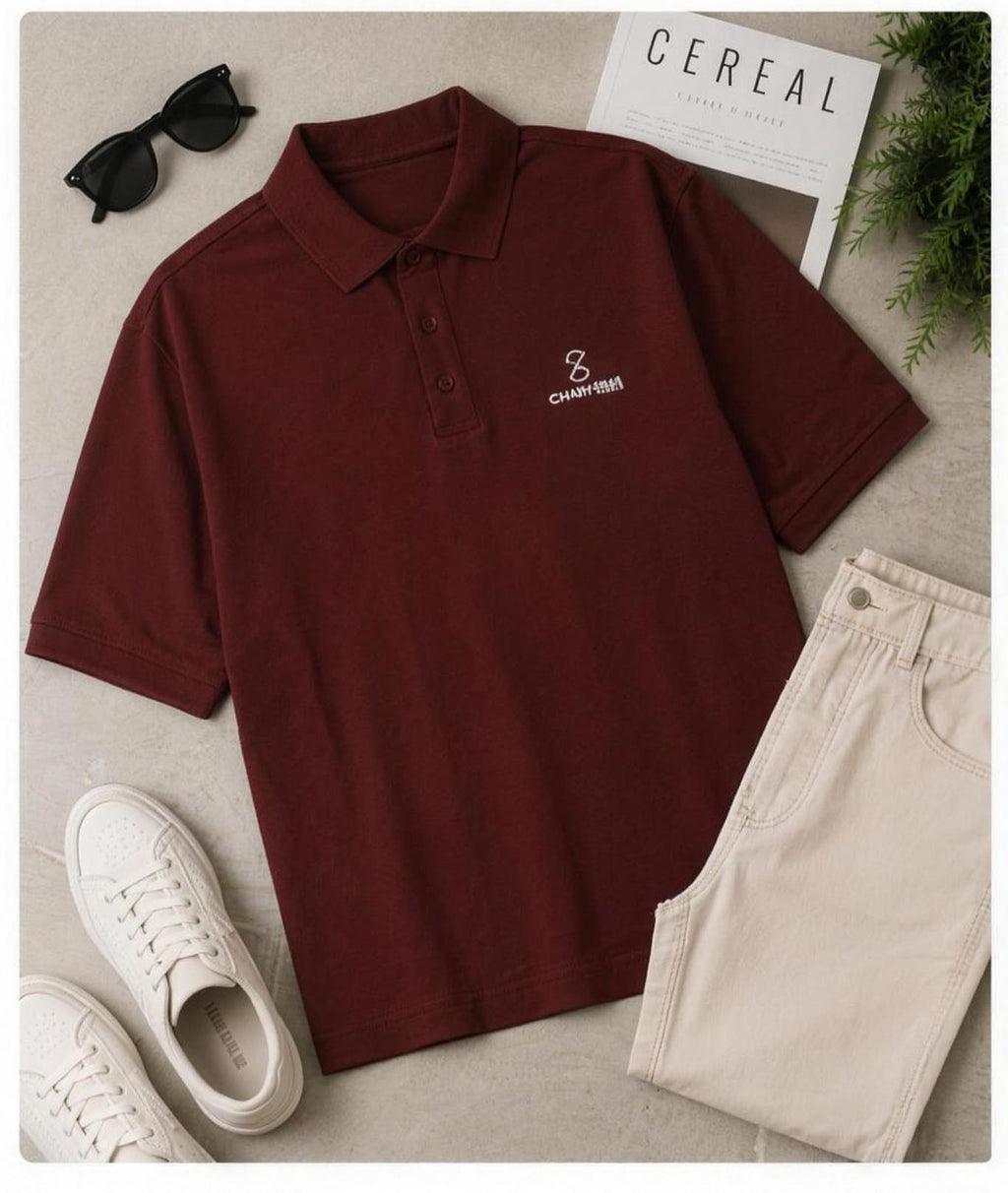 Plain Men's Polo