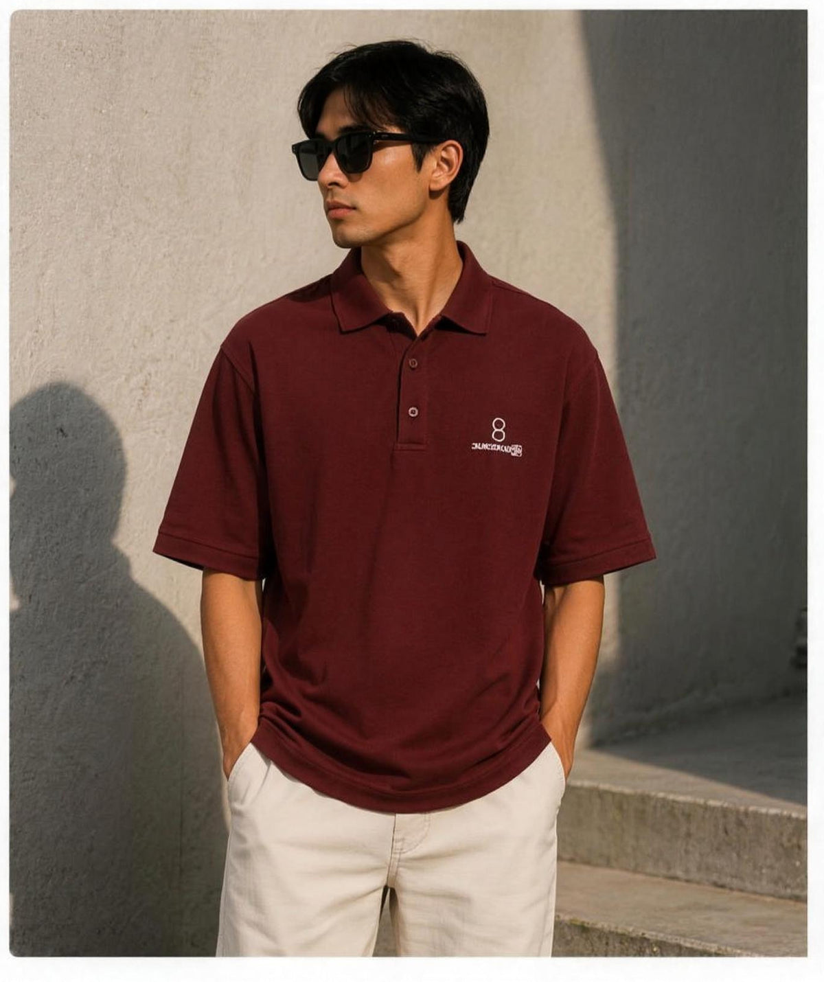 Plain Men's Polo