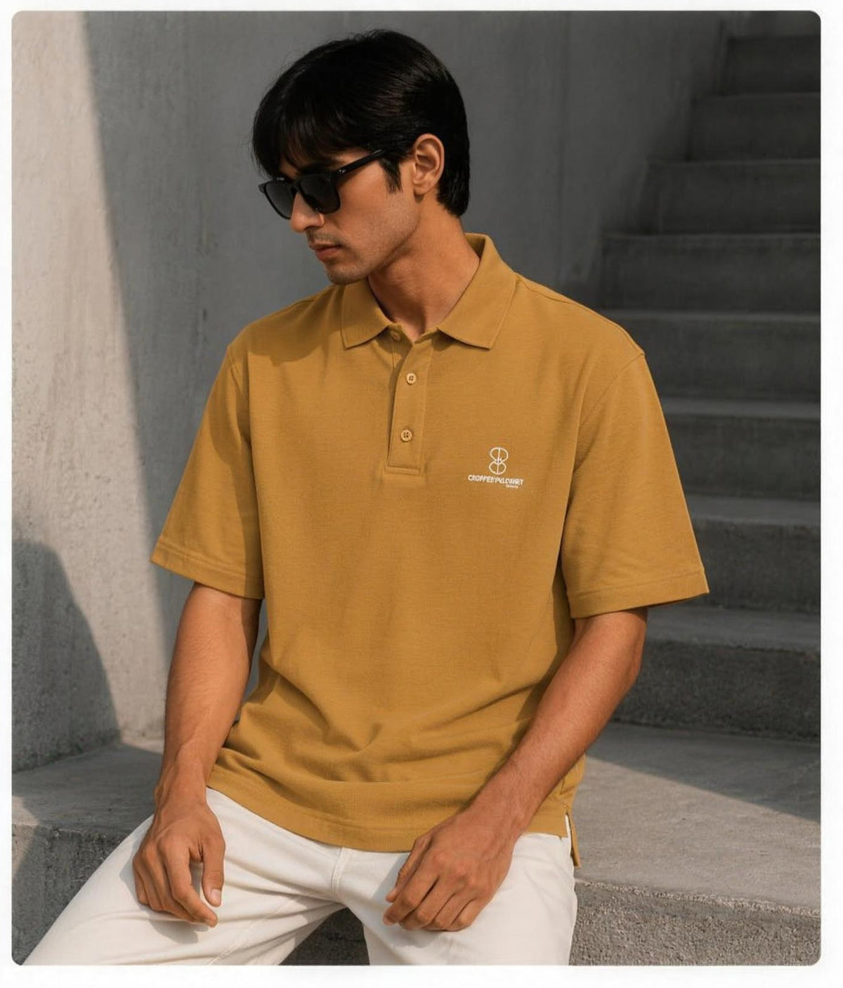 Plain Men's Polo