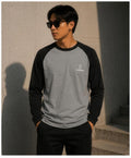 Plain Unisex Raglan T-Shirt