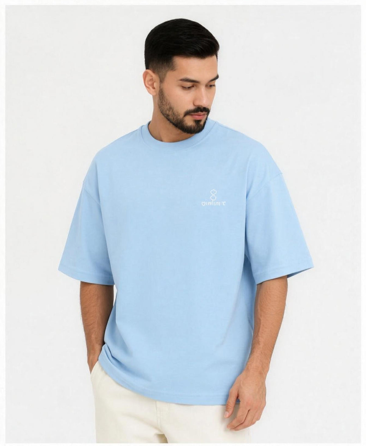Plain Unisex Terry Oversized Tee
